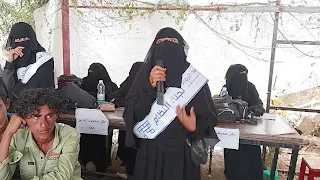 “صوت الحرية: طالبة تتألق في وصف فلسطين والتغني ببطولات الشعب الفلسطيني في المسابقة العلمية المنهجية”