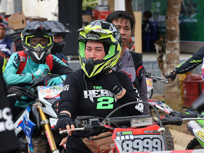 Ketua DPRD Kotabaru Hairi Event Trail Trabas Hebat 2