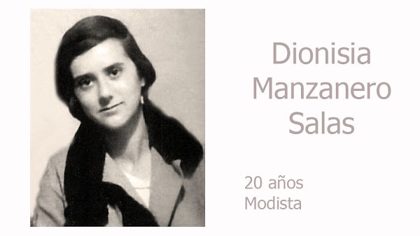Las Trece Rosas. Rosa número 7: Dionisia Manzanero Salas