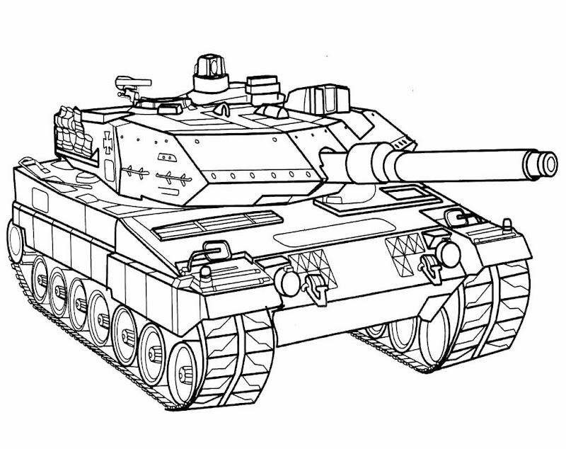 17+ Ide Populer Mewarnai Tank