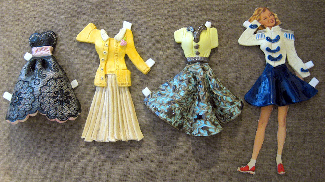 Cassie Stephens: DIY: Ceramic Paper Doll Dresses