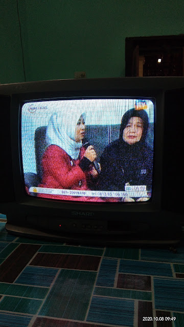 Tv Sharp Qbeat start sebentar kembali standby