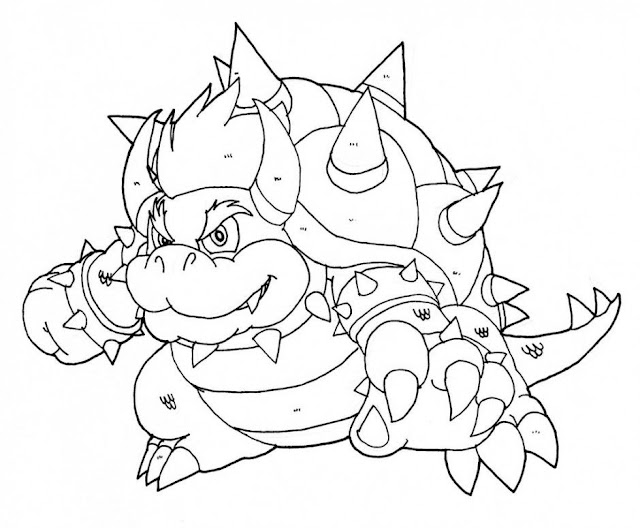 Best Free Printable Wario Baby Coloring Pages