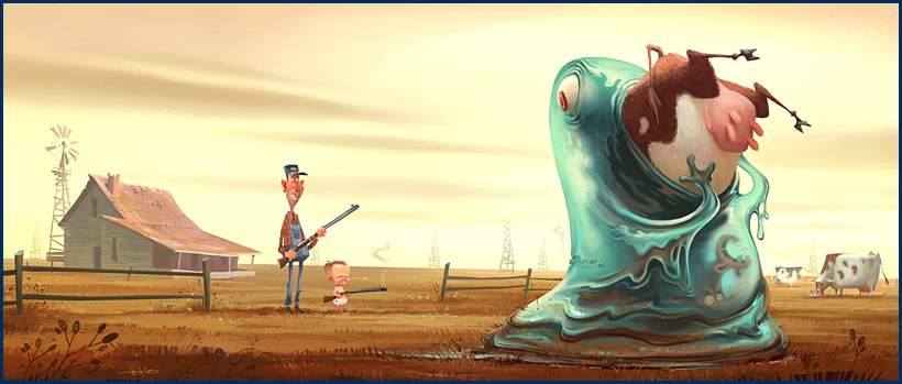 A Look at The Art of Monsters vs. Aliens
