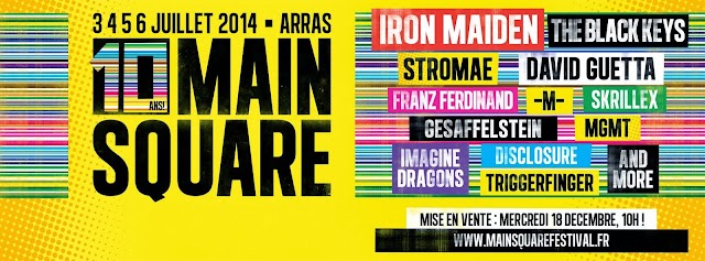 Iron Maiden confirmado no Main Square Festival 2014