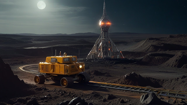 NASA's Plan to Construct Lunar Railway System to Enhance Human & Cargo Transportation