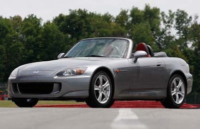 Sport inside car Honda S2000