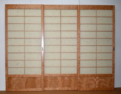 Shoji screens room divider