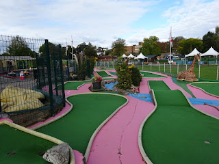 Crazy Golf at Riverside Park in Stourport on Severn