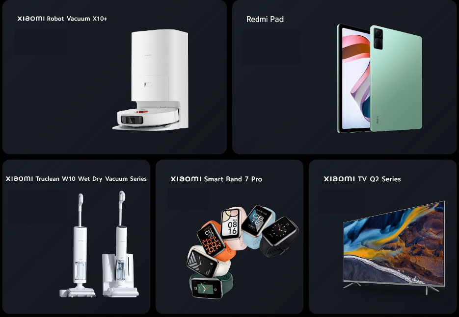 Xiaomi Announced a Wide Selection of AIoT Products