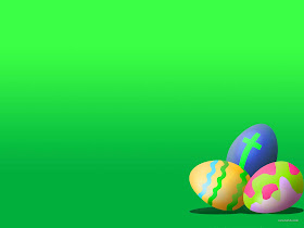 Easter Eggs PowerPoint Background