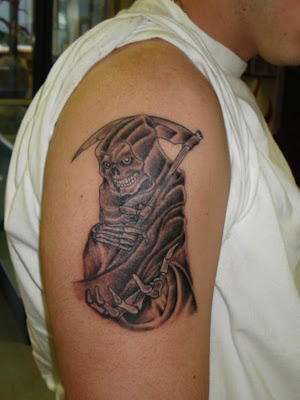 Male arm tattoo picture