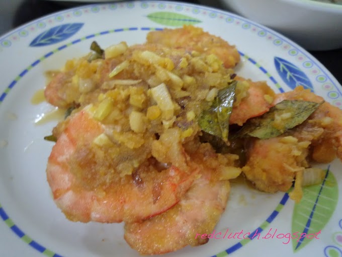 :: Sotong Udang Goreng Telur Masin ::