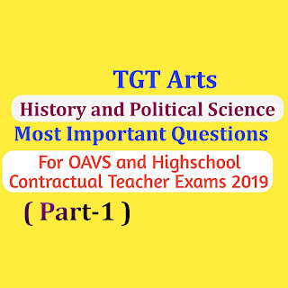 History and Political Science Questions for OAVS and Highschool Teacher Exams