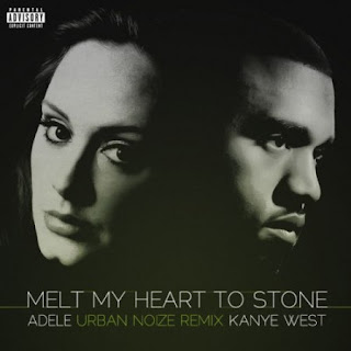 Adele - Melt My Heart to Stone (Urban Noize Remix) Lyrics Ft. Kanye West