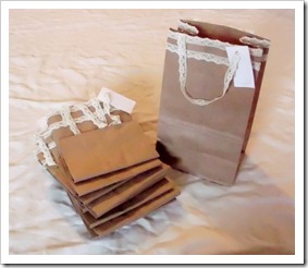 Paper Lunch Bags as Gift Bags Paper Lunch Bags as Gift Bags