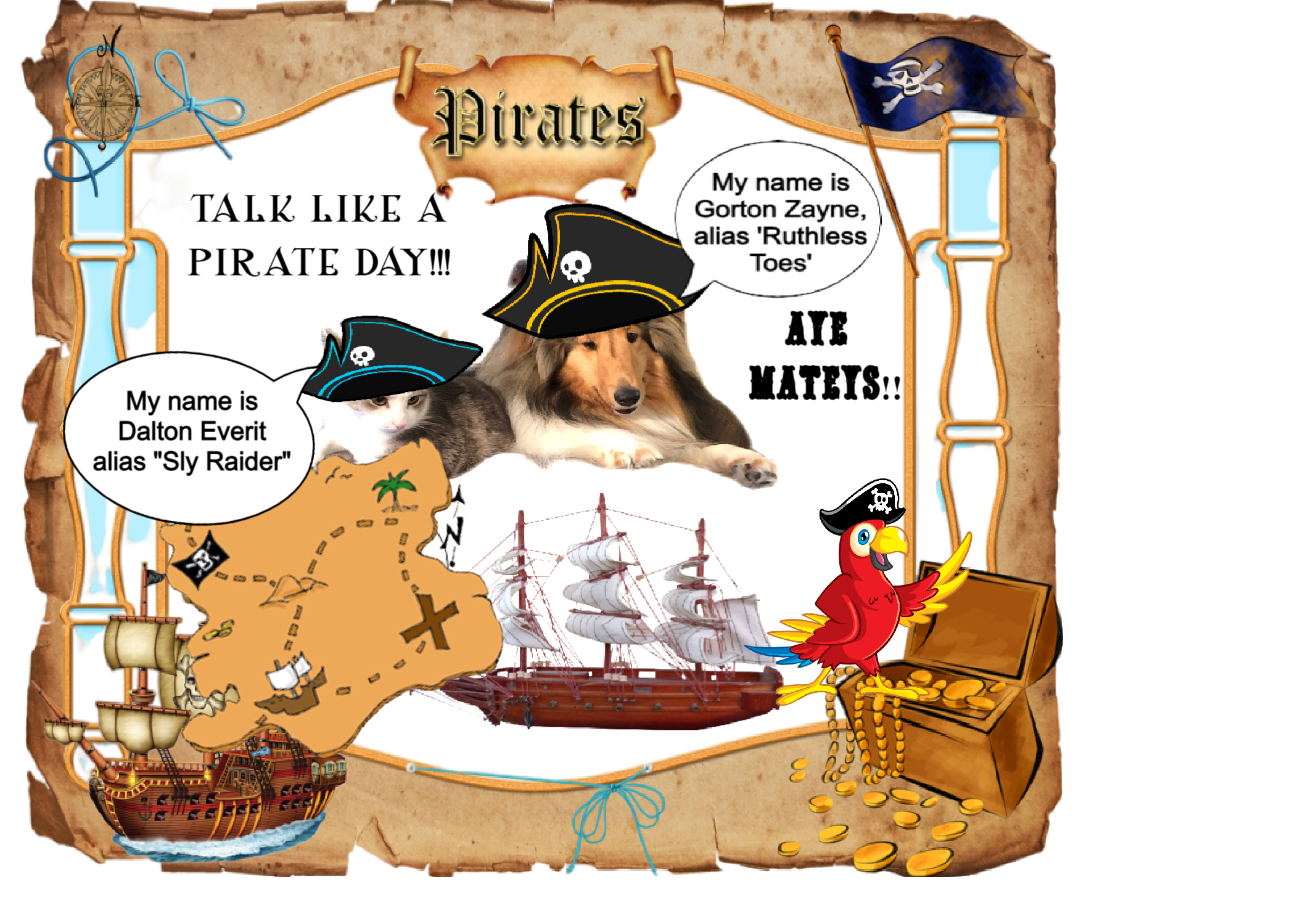 Ahoy! It's Talk Like a Pirate Day!
