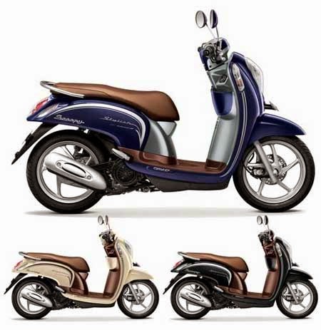 warna terbaru Honda Scoopy eSP 2015 Stylish