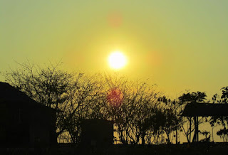 Sunset at Samalona Island