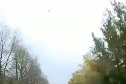 Video : Penampakan UFO Sebabkan Kecelakaan Mobil Di Rusia