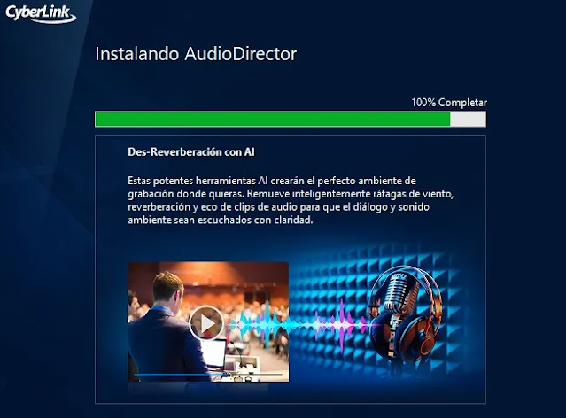 CyberLink AudioDirector Ultra Full Español 2024