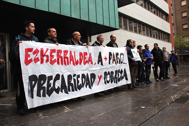 Protestan para que Margen Izquierda se declare contraria a la precariedad laboral