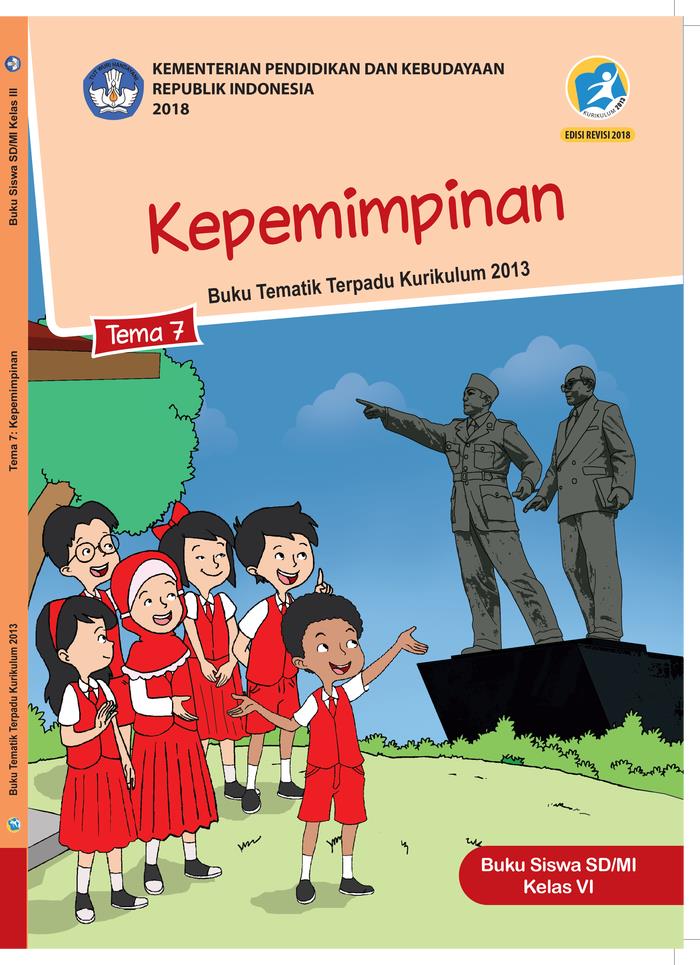 Buku Siswa Tematik SD Kelas VI Tema 7 Kepemimpinan