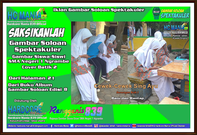 Iklan Gambar Soloan Spektakuler - Gambar Siswa-Siswi SMA Negeri 1 Ngrambe Cover Batik 2 21-8