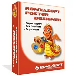 افضل برنامج تصميم بوسترات واعلانات وملصقات RonyaSoft Poster Designer