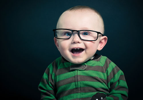 Funny Baby With sunglasses