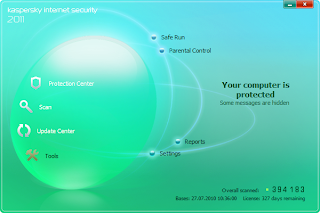 Kaspersky Internet Security 2011 Skin (Atom)