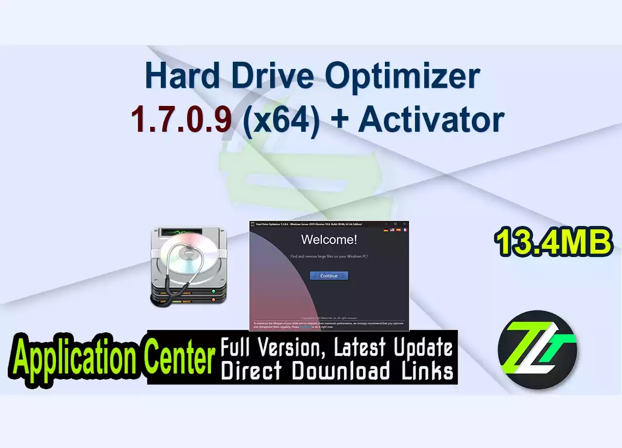 Hard Drive Optimizer 1.7.0.9 (x64) + Activator