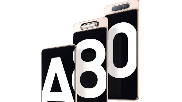 Samsung Galaxy A80 - flipping camera