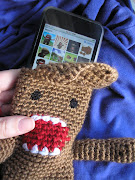 Domo Kun IPod Touch Case. Just finished.