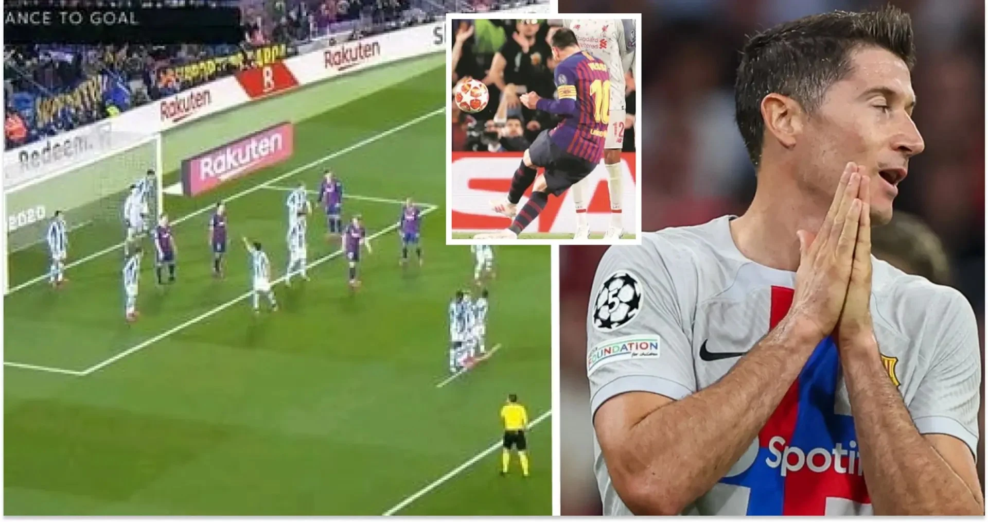 Stat Shows Barca struggle to score from a free-kick for 16 months
