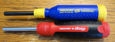 MegaPro Original 15-in-1 and Ratcheting 13-in-1 screwdrivers