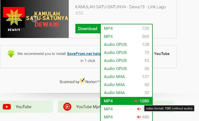 Cara Mendownload Video YouTube Tanpa Suara-1