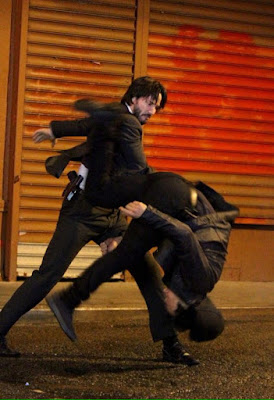 John Wick 2 Keanu Reeves Set Photo 10