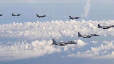 China Luncurkan Serangan Besar-besaran, 30 Pesawat Militer Masuki ADIZ Taiwan