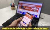 Tuyển nhân viên phụ trách sàn TMĐT Shopee, Lazada