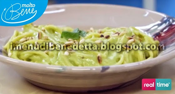 Spaghetti con Pesto di Avocado di Benedetta Parodi