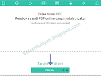 Cara Mudah membuaka File pdf yang Tergunci