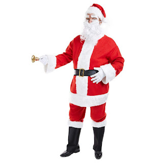 Santa-Claus-Suit-Men, Santa-Claus, Santa-Claus-Costume