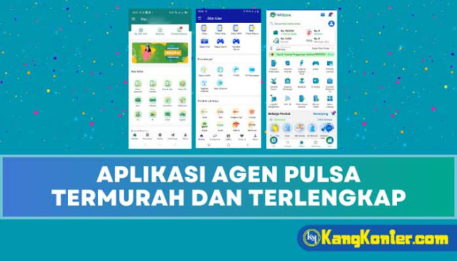 Aplikasi Agen Pulsa Terlengkap