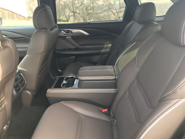 Rear seat in 2020 Mazda CX-9 Signature AWD