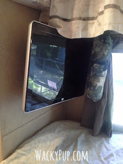 Fantastic way to mount a tv in a camper or rv - genius! Step-by-step instructions!