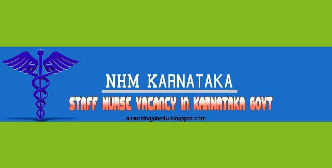 govt nursing jobs in karnataka 2020