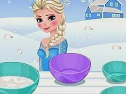 Postre helado de Elsa