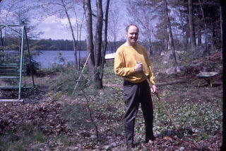 dad raking