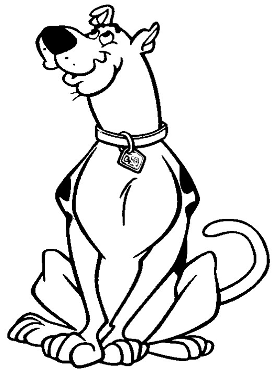 Kids Page Printable Scooby Doo Coloring Pages